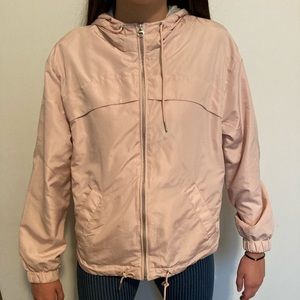 pink jacket